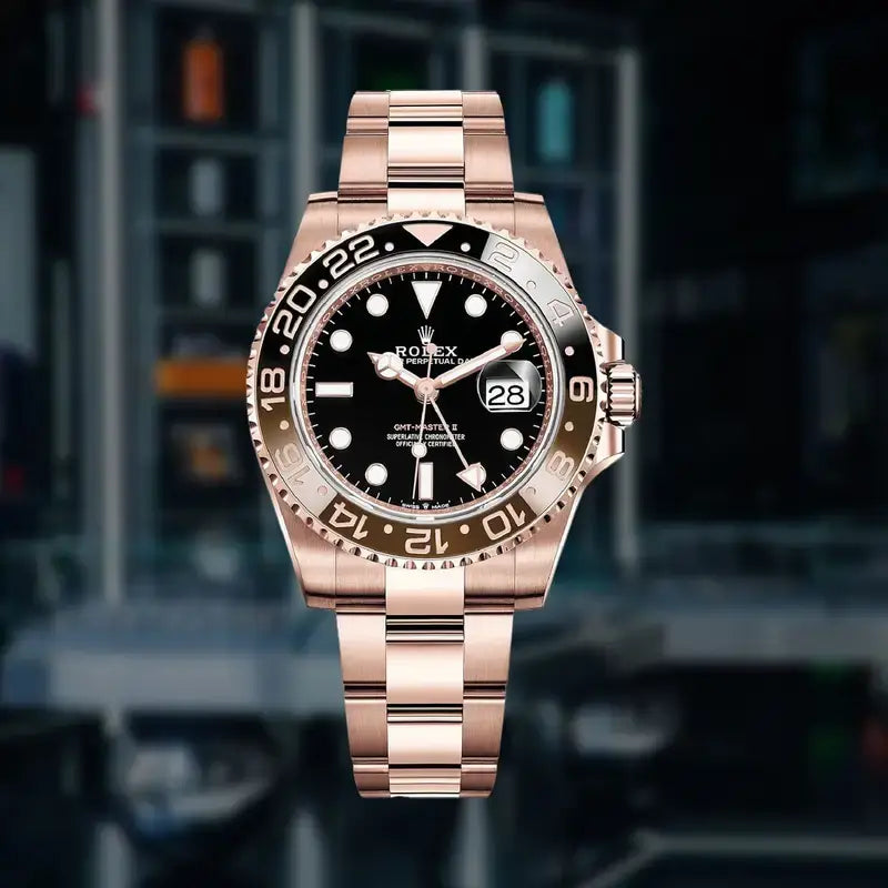 RLX GMT MASTER ROSE GOLD