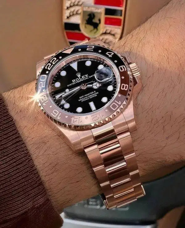 RLX GMT MASTER ROSE GOLD