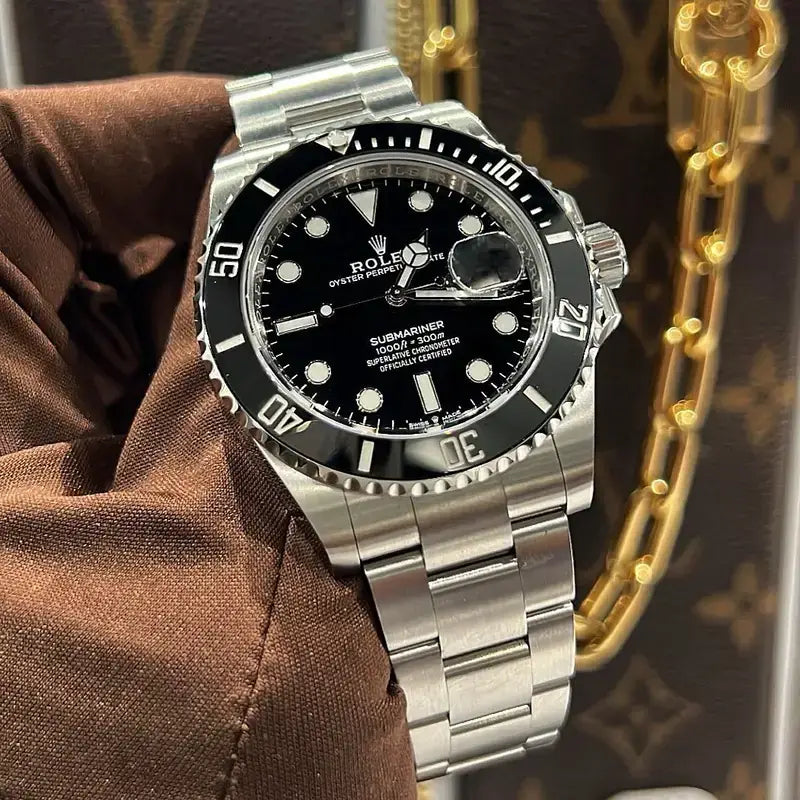 RLX SUBMARINER SILVER BLACK SALMAN KHAN EDITION