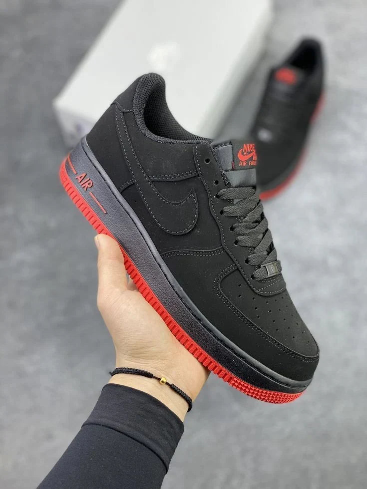 nik_ee airforce 1 Black red